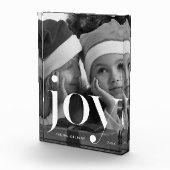 Joy Typography met naam en jaar fotoblok (Rechts)