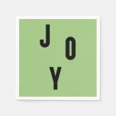 Joy typography servet (Voorkant)