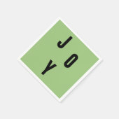 Joy typography servet (Hoek)