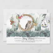 Joy uit New Home Woodland Forest Natuur Moving Aankondiging (Voorkant)