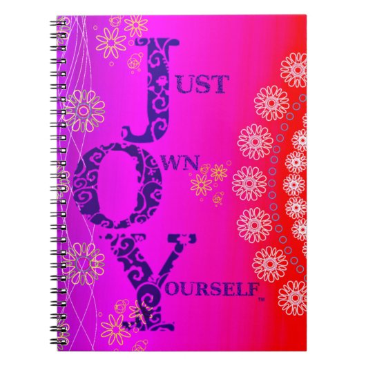 JOY Vibrant Notitieboek (Voorkant)