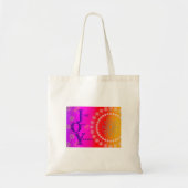 JOY Vibrant Tote Bag (Voorkant)