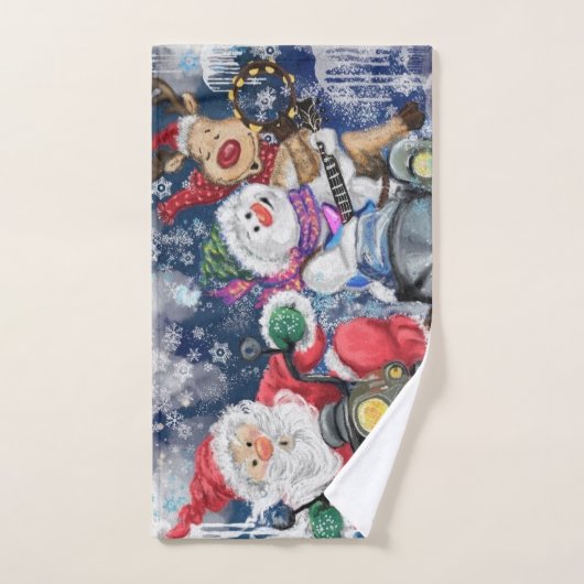 Joy - Vrolijk kerstfeest Bad Handdoek (Handdoek)