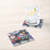 Joy - Vrolijk kerstfeest Kartonnen Onderzetters (Insitu)