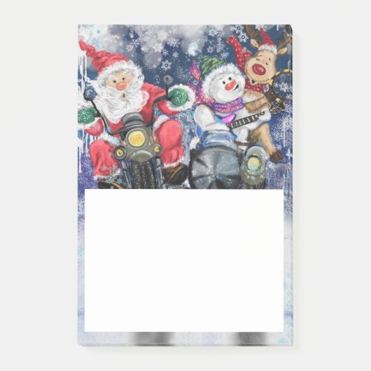 Joy - Vrolijk kerstfeest Post-it® Notes (Voorkant)