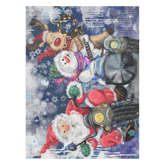 Joy - Vrolijk kerstfeest Tafelkleed (Voorkant)