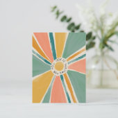 Joy wacht op je - inspirerend postkaart (Staand voorkant)