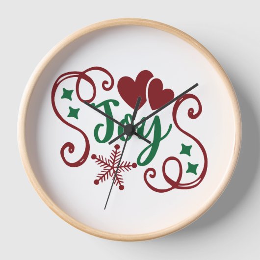 JOY Wall Clock (Voorkant)