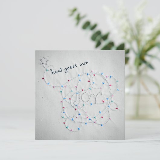 JOY Wenskaart Kaart (Staand voorkant)