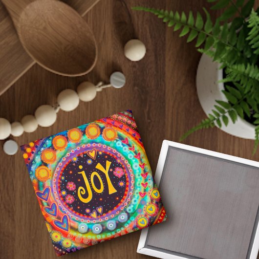 Joy Whimsical Kleurrijke Inspirerend Plezier Trend Magneet