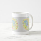 Joy White Guardian Angel Art Coffee Cups of Mokken (Voorkant rechts)
