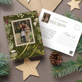 Joy Woodsy Waterverf Paddestoel Familie Fotostempe Folie Feestdagen Briefkaart