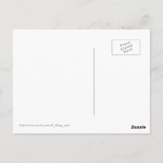 JOY Word Art in Fuchsia Roze en Blauwgroen Groen Briefkaart (Achterkant)