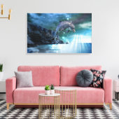 JOY - Wrapped Canvas Afdruk (Insitu (Woonkamer))