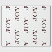 JOY Wrapping Paper Cadeaupapier (Vlak)