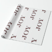 JOY Wrapping Paper Cadeaupapier (Uitgerold)