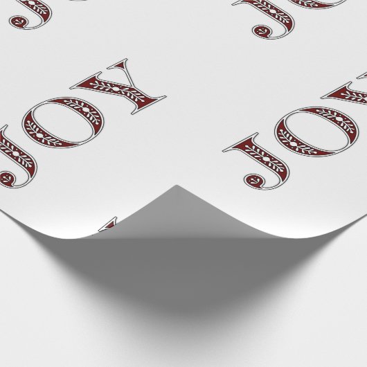 JOY Wrapping Paper Cadeaupapier (Hoek)