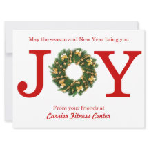 Joy Wreate Business - 6 x 8 kerstkaart