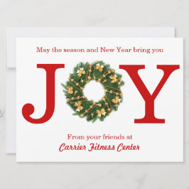 Joy Wreate Business - 6 x 8 kerstkaart