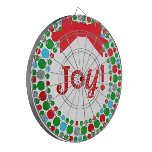 Joy Wreath Dartbord (Voorkant Links)