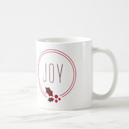 Joy Wreath en Berries Festive Holiday Mok