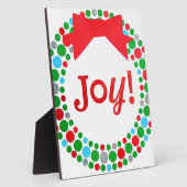 Joy Wreath Fotoplaat (Zijkant)
