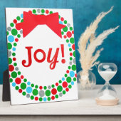 Joy Wreath Fotoplaat (Zijkant)