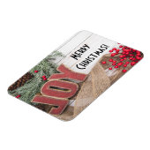 Joy & Wreath Holiday Collectie Magneet (Linkerzijde)