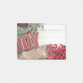 Joy & Wreath Holiday Collectie Post-it® Notes