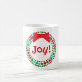 Joy Wreath Koffiemok (Center)