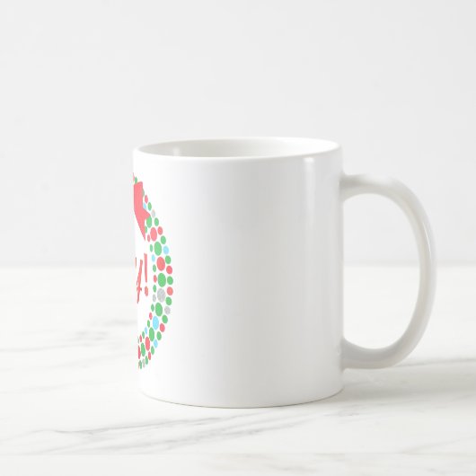 Joy Wreath Koffiemok (Rechts)