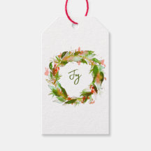 Joy Wreath-Label