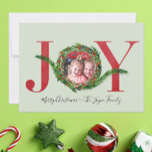 Joy Wreath met Red Berries Kerstmis