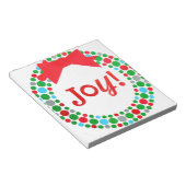 Joy Wreath Notitieblok (Schuin)