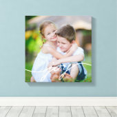 JOY Writing Custom Photo Canvas Afdruk (Insitu (Houten vloer))