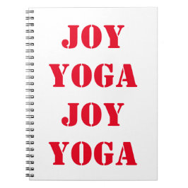 Joy Yoga Joy Notitieboek