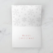 Joy ziet er goed uit op je Grumpy Snowman Kerstmis Feestdagen Kaart (Binnen)