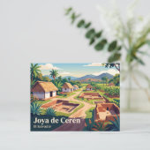 Joya de Cerén El Salvador Briefkaart (Staand voorkant)