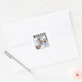Joyboy luffy ronde sticker (Envelop)