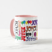 Joyce Coffee Mok (Voorkant links)