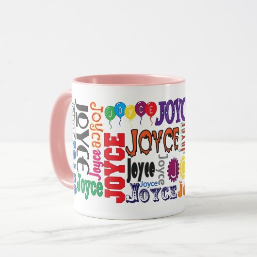 Joyce Coffee Mok (Voorkant links)