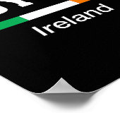 Joyce Ierse familienaam St. Patrick's Day Ierland Poster (Hoek)