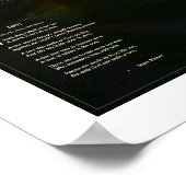 Joyce Kilmer gedicht Trees 8 1/2 x 11 Poster (Hoek)