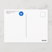 Joyce Kilmer "Trees" geïllustreerd door kleindocht Briefkaart (Achterkant)