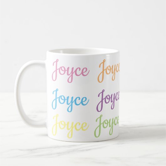 Joyce Name Mok - White en Pastels (Links)