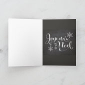 Joyeau Noel Feestdagen Kaart (Binnen)