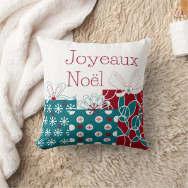 Joyeaux Noel French Louisiana Cajun Gift Kussen