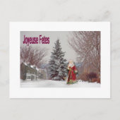 Joyeu Noel Feestdagenkaart (Voorkant)