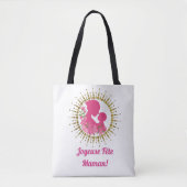 Joyeuse Fête Maman  Tote Bag (Voorkant)
