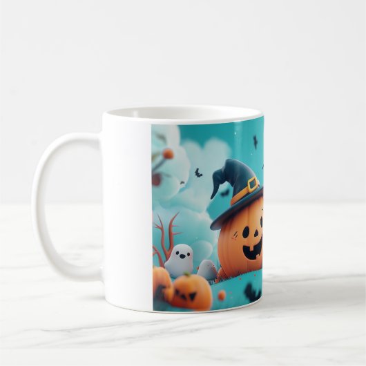 🎃 Joyeuse Halloween Koffiemok (Links)